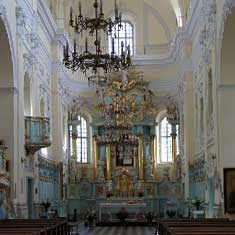 Witów – Kościół św. Małgorzaty i św. Augustyna (ponorbetański). Nawa główna